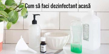 cum să faci dezinfectant acasă