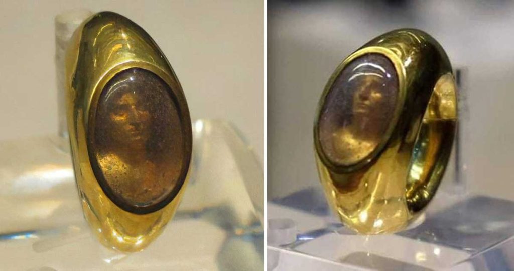 inel vechi de 1900 de ani
inelul lui titul carvilius gemello