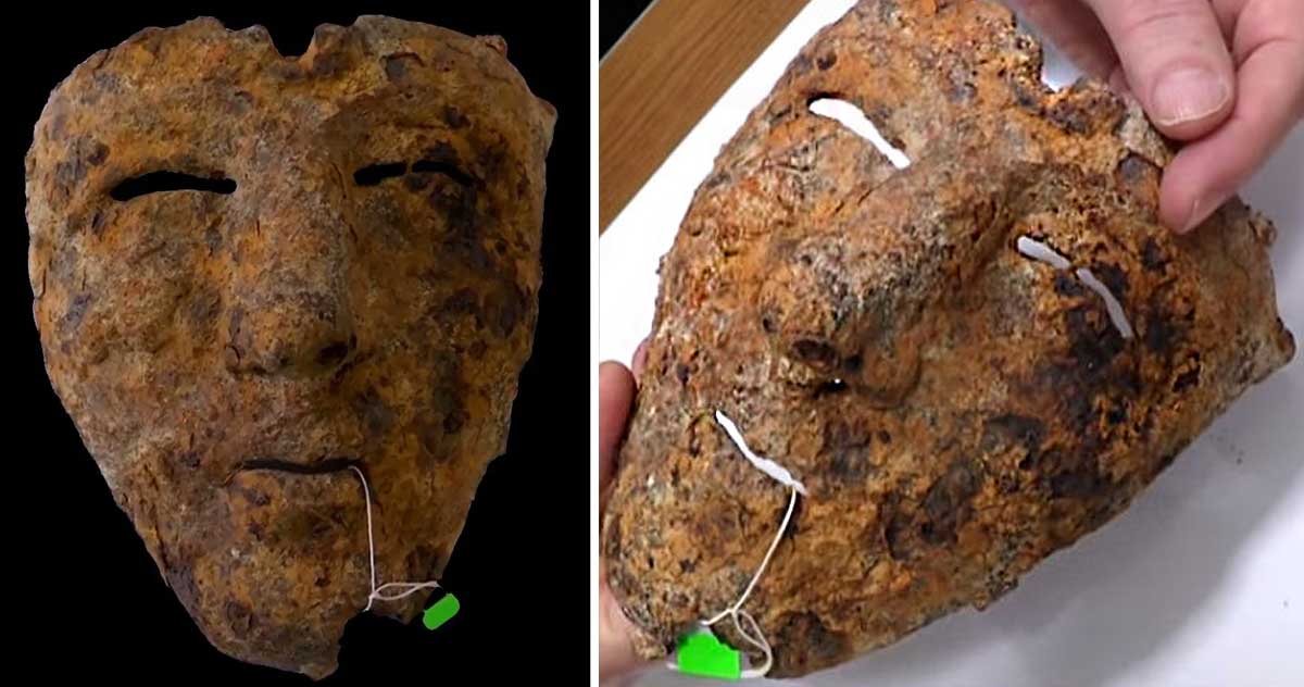 Mascoma Rome O mască romană antică extrem de rară, descoperită în România de un ...
