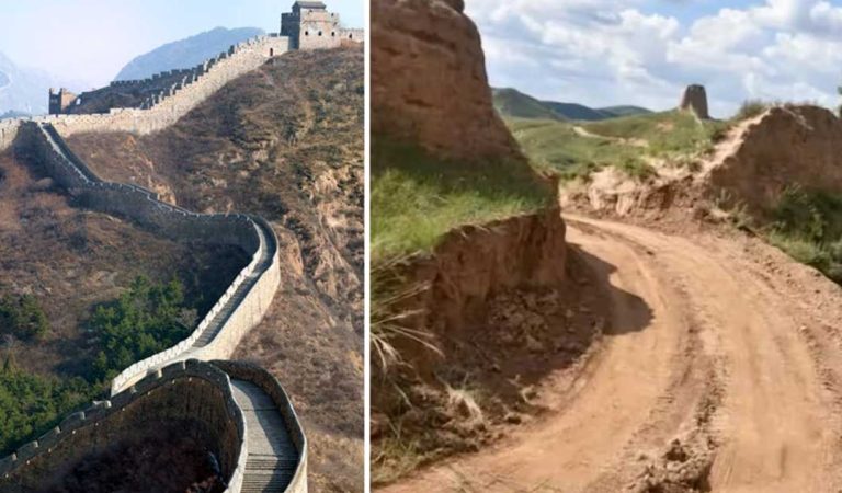 marele zid chinezesc a fost distrus